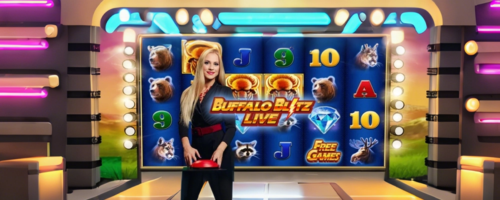 001 bet Caça-níqueis Buffalo Blitz ao Vivo